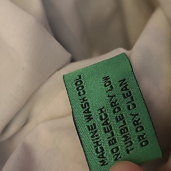 LIKE NEW Tibi Blue, Green, and White Floral Print Mod Spagetti Strapped Dress - Picture 13 of 16